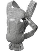 BABYBJORN MINI 3D Mesh – nosidełko, Szary