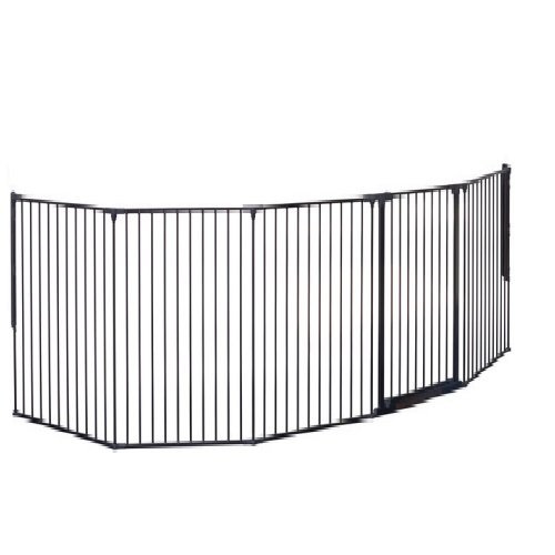 Baby Dan - Osłona kominka FLEX XXL, czarny